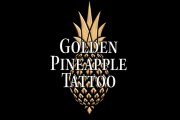 Golden Pineapple Tattoo